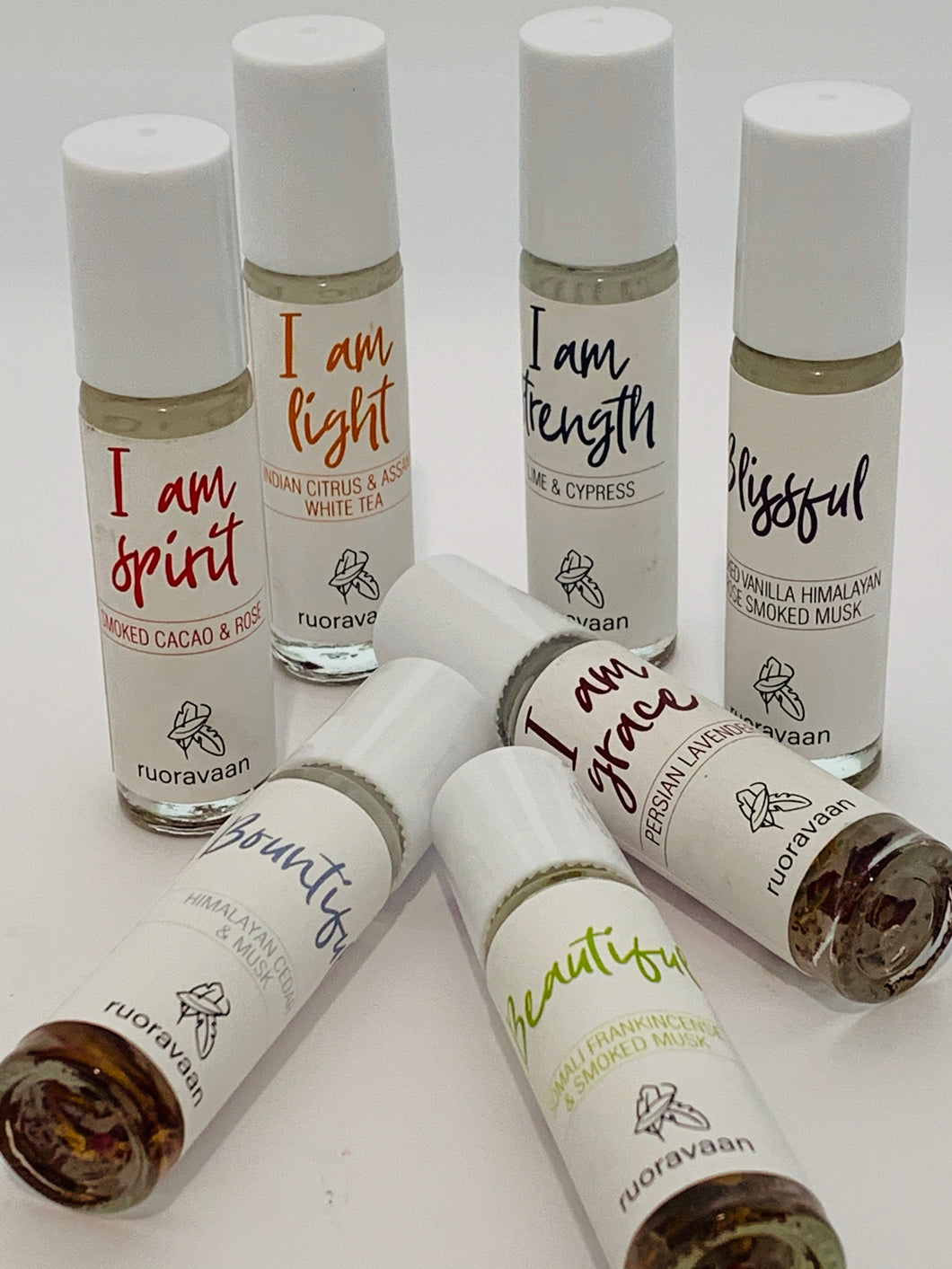 Plant based roll-on scents